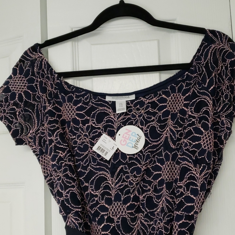 Gender Reveal Maternity dress